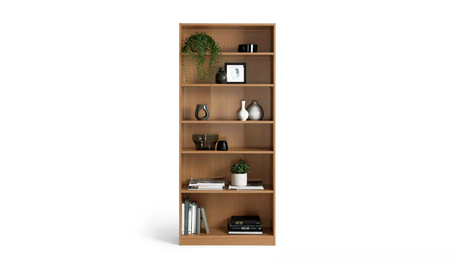 Argos Home Maine Deep Bookcase - Oak Effect