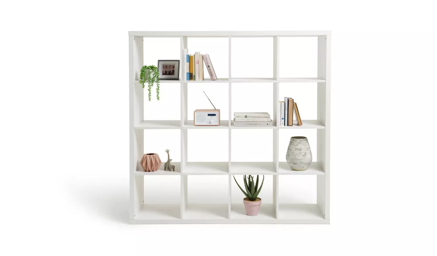 Habitat Squares Plus 16 Cube Storage Unit - White