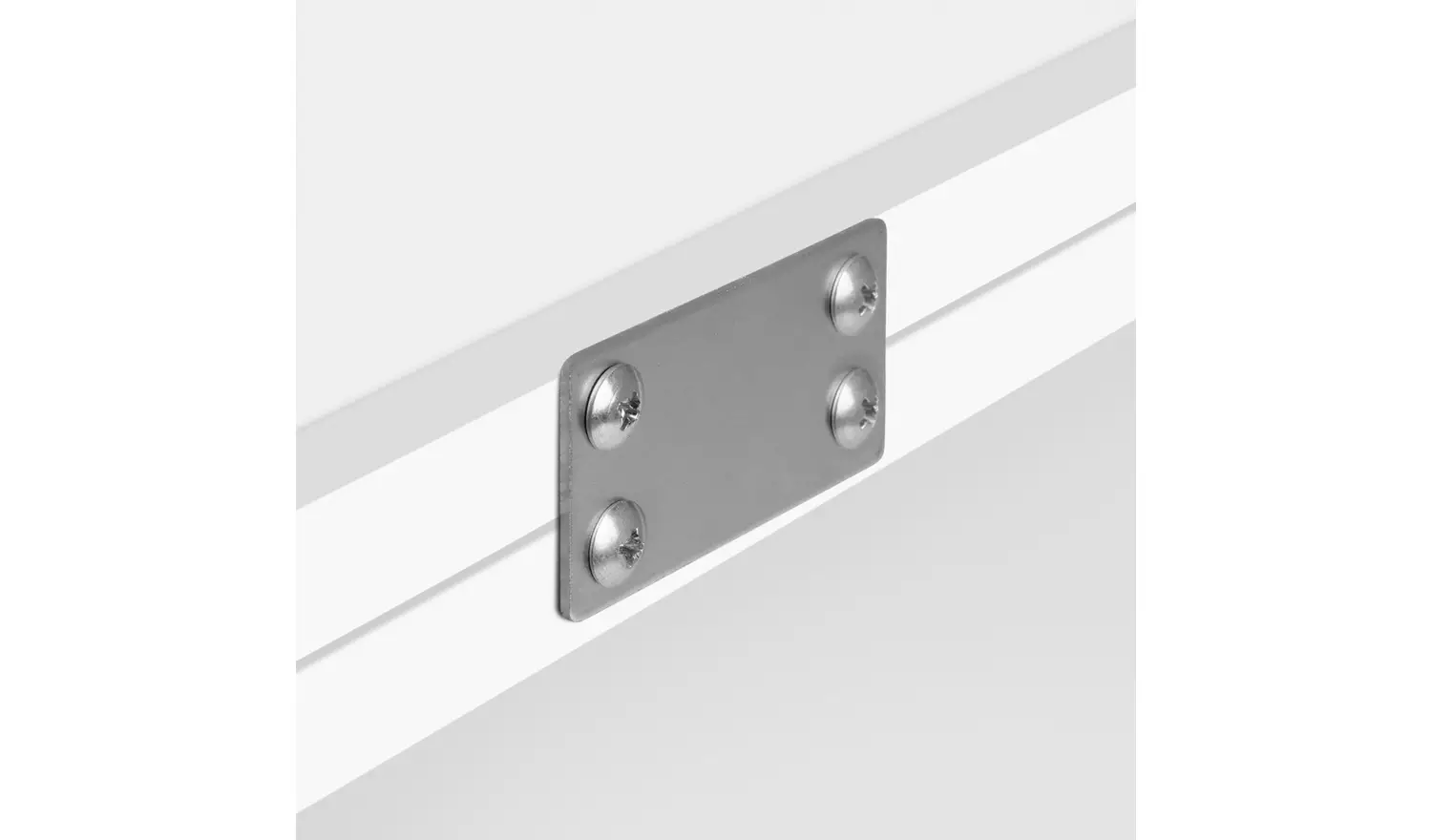 Habitat Rubrics Modular Wide Bookcase - White