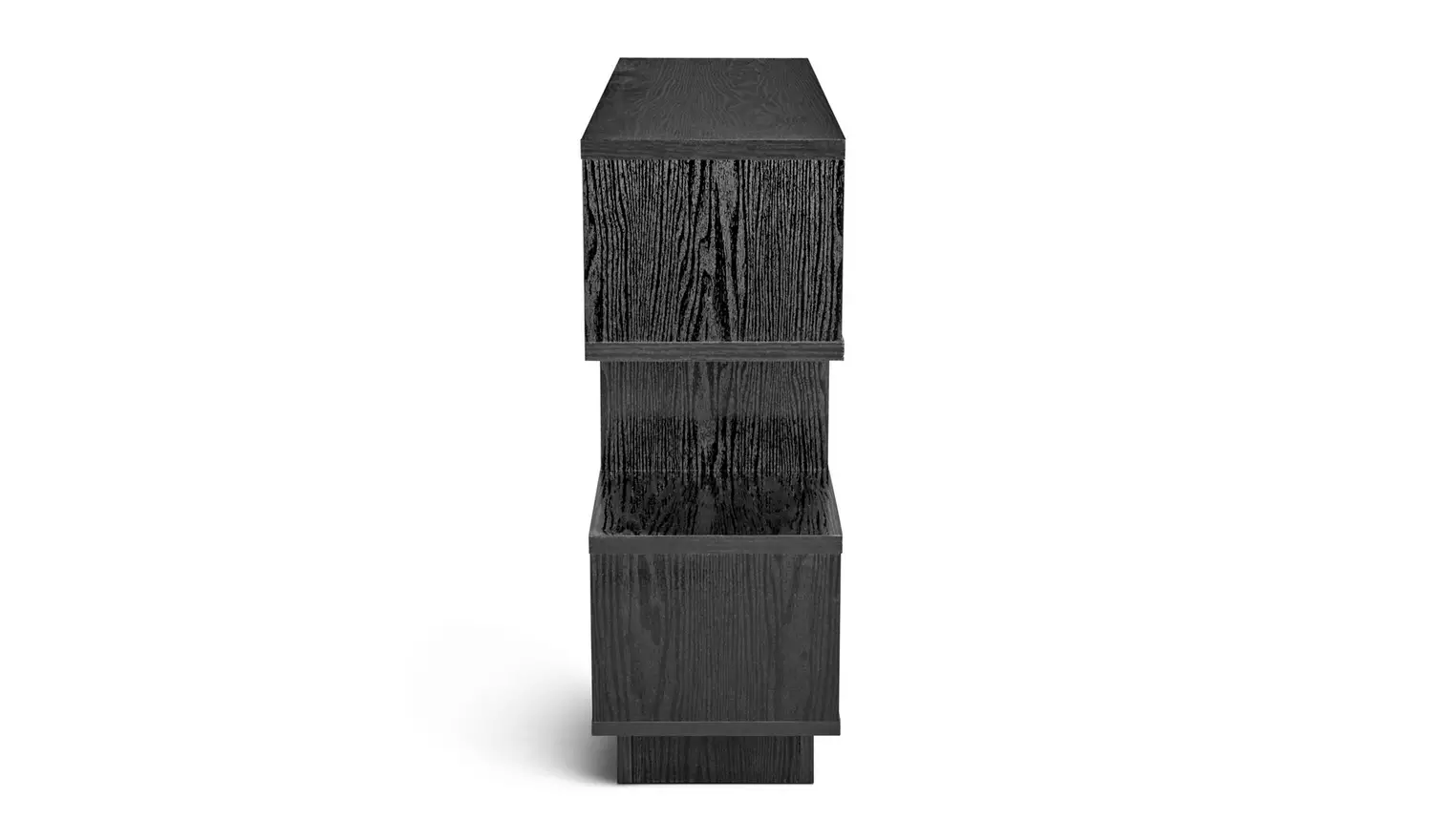 Argos Home Cubes Short Shallow Shelving Unit - Black