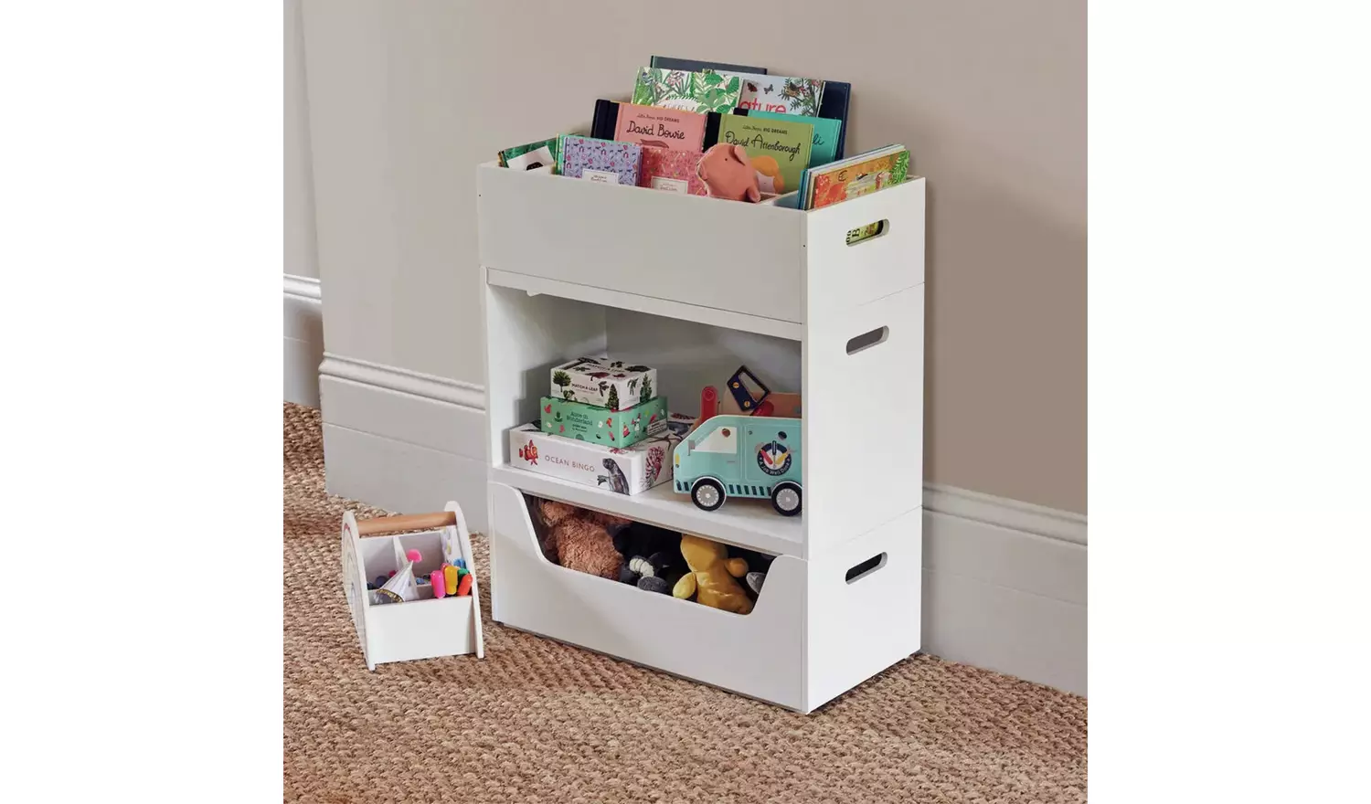 Great Little Trading Company Rackham Book Shelf - White