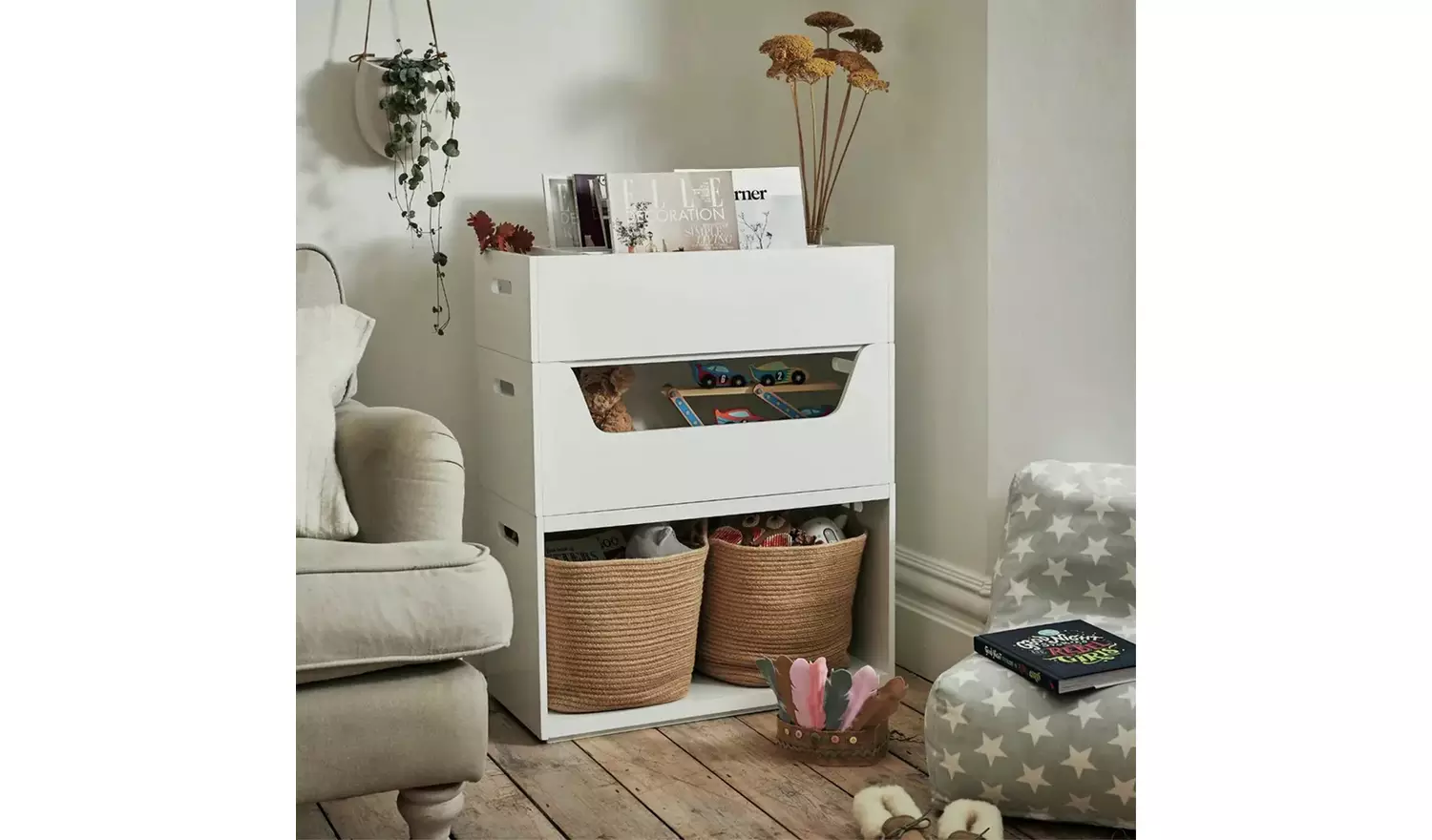 Great Little Trading Company Rackham Book Shelf - White