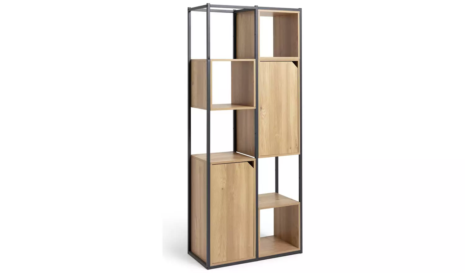 Argos Home Loft Living Tall Shelving Unit - Light Oak