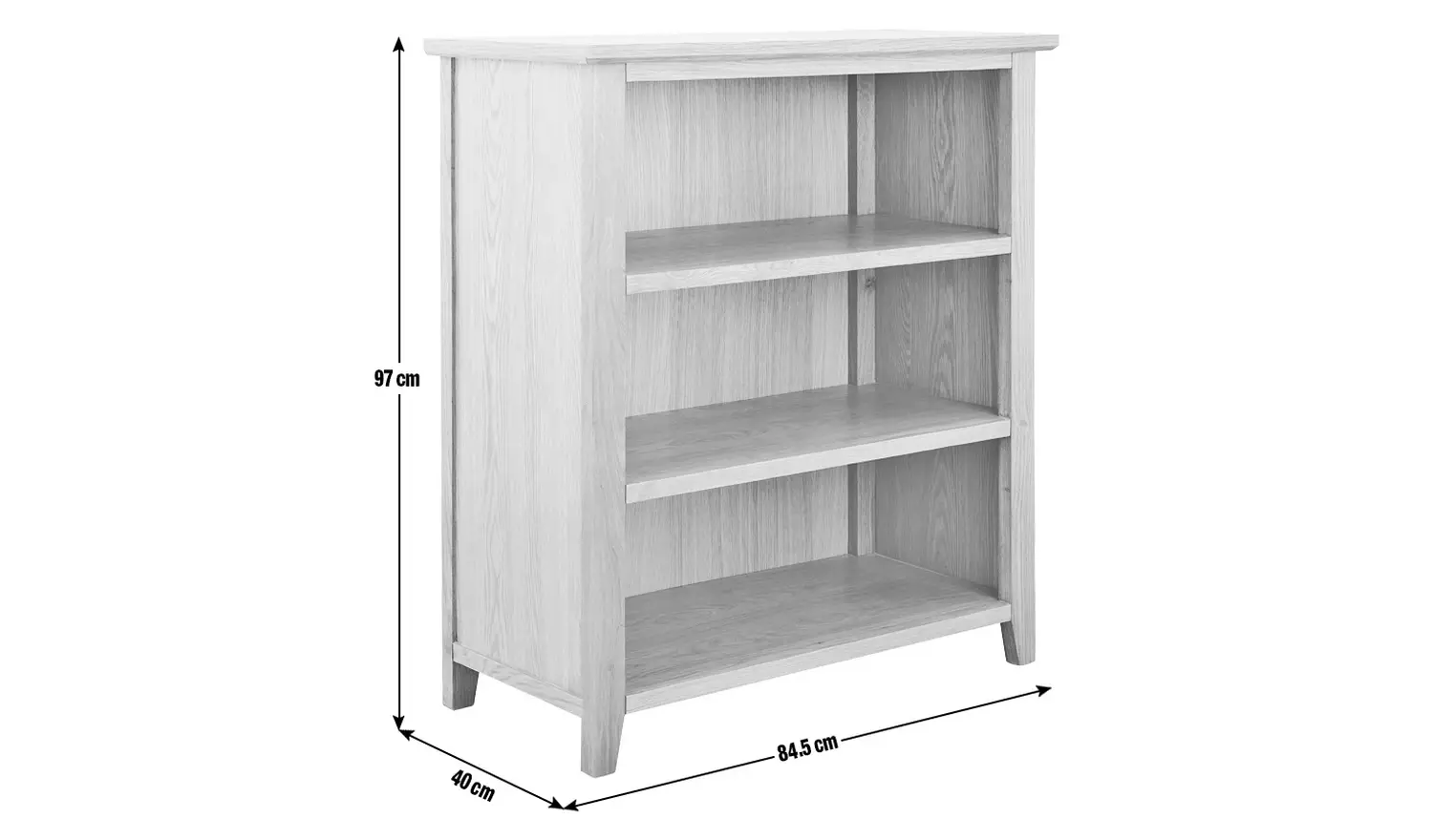 Argos Home Islington Short Bookcase - Oak