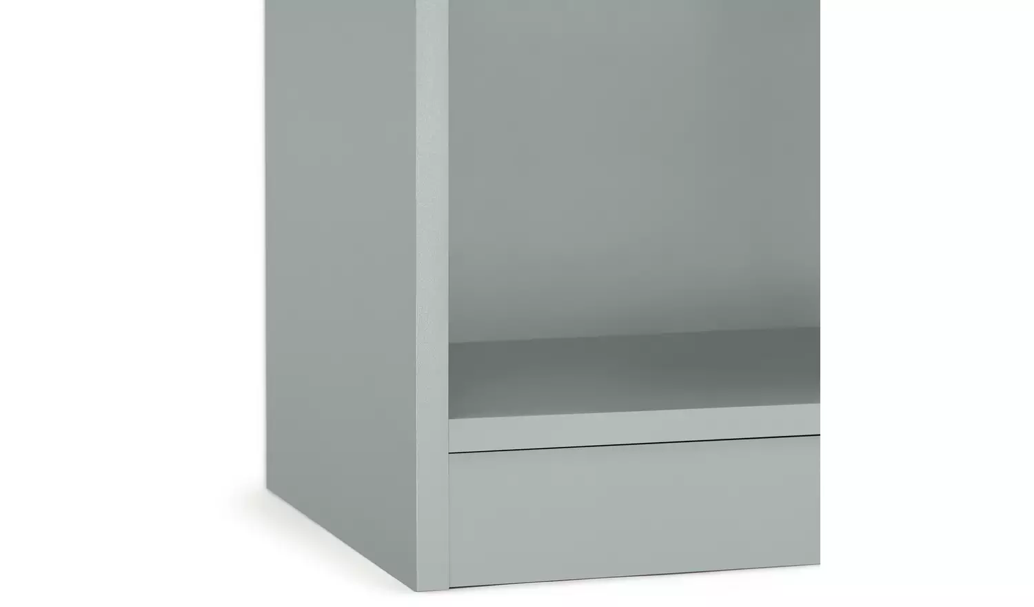 Argos Home Maine Short Bookcase - Grey