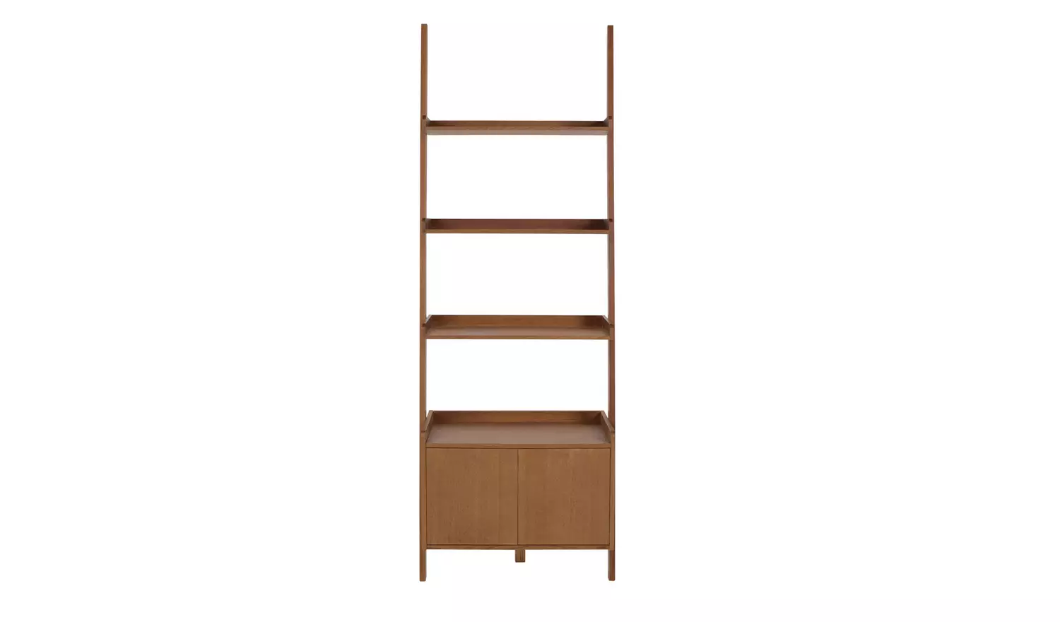 Habitat Jessie 2 Door Ladder Shelf - Walnut