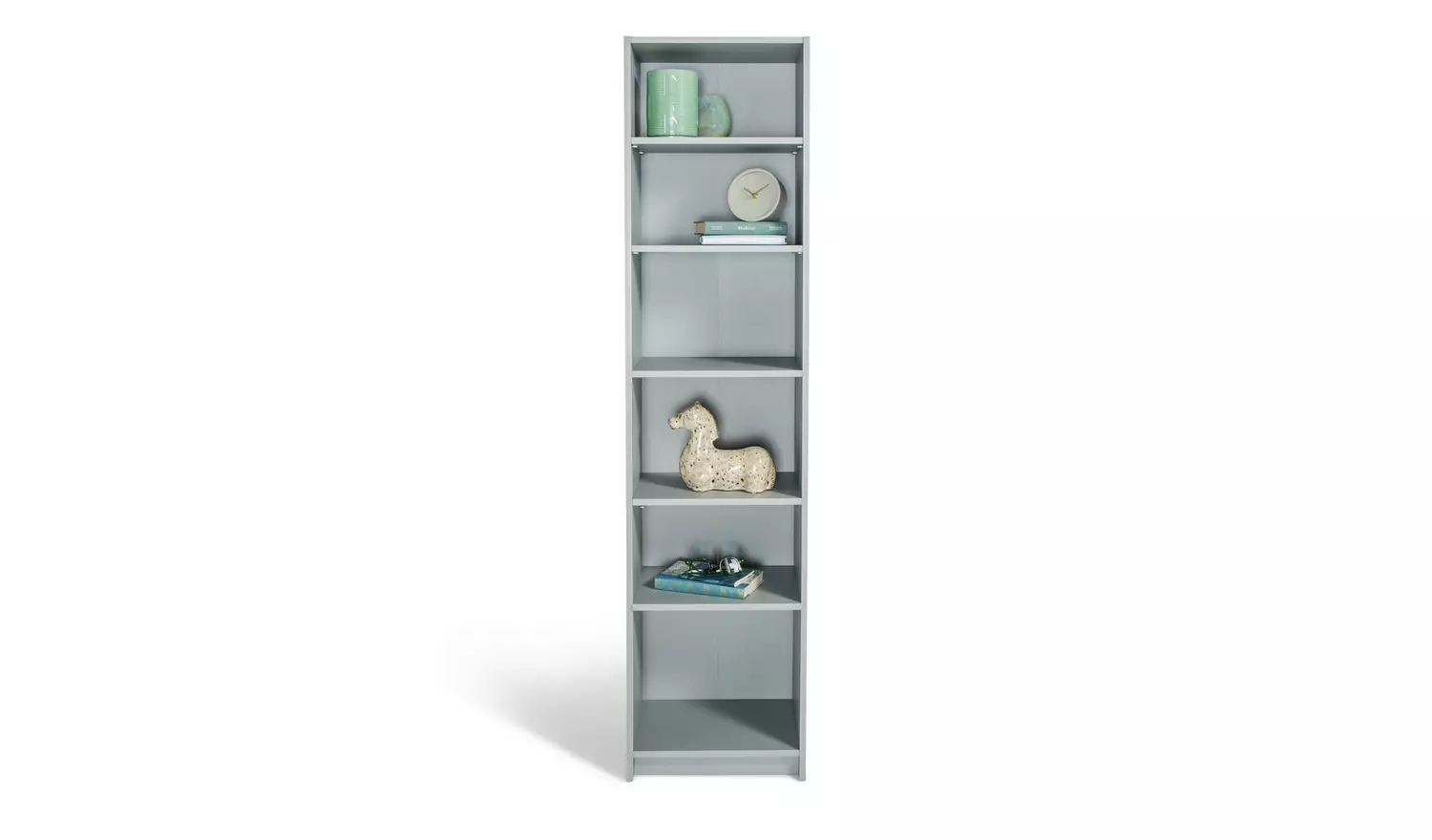 Argos Home Maine Narrow Bookcase - Grey