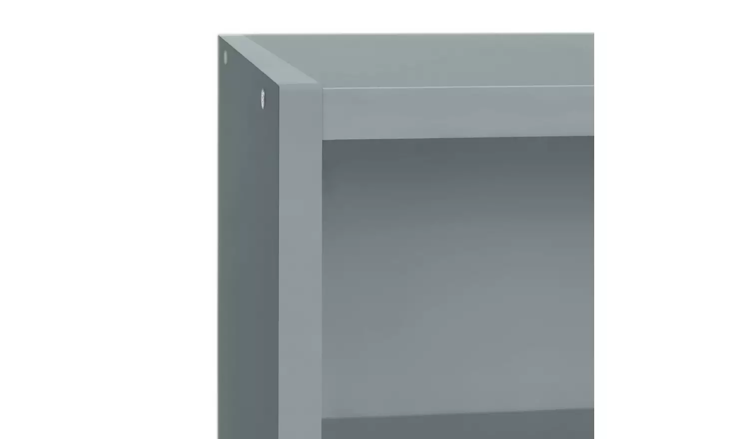 Argos Home Maine 2 Drawer Bookcase - Grey