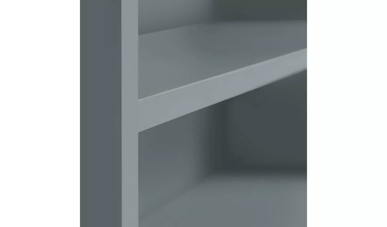 Argos Home Maine 2 Drawer Bookcase - Grey