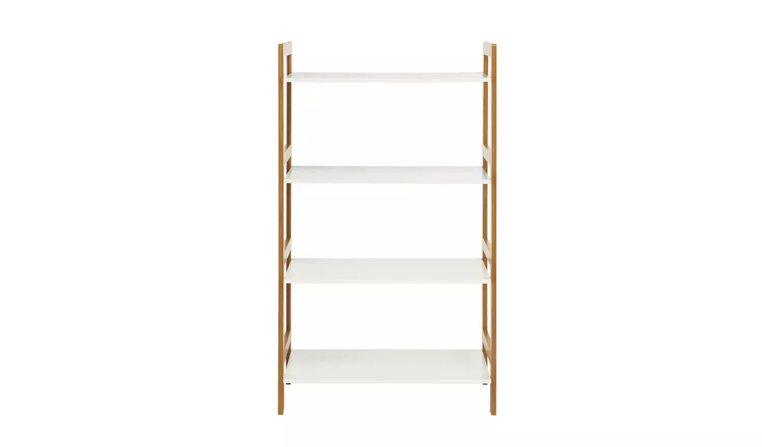 Habitat Drew Bamboo Shelving Unit - White