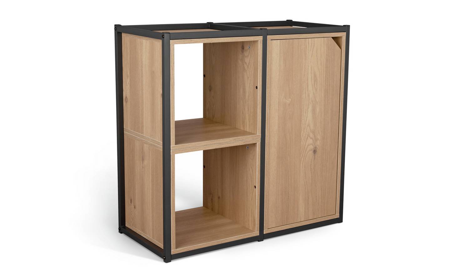 Argos Home Loft Living Short Shelving and Storage Unit- Oak