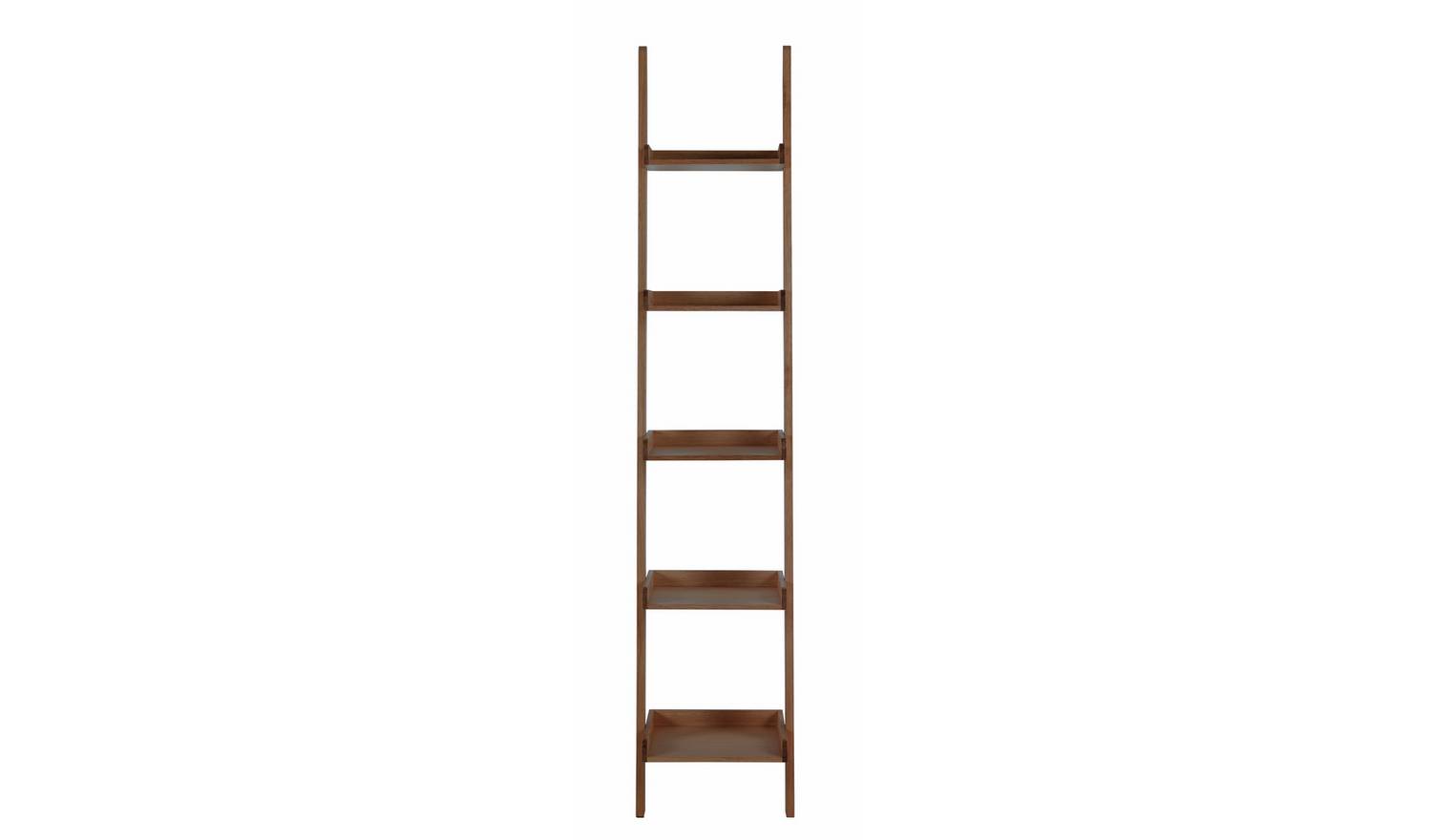 Habitat Jessie Tall & Narrow Ladder Shelf - Walnut Veneer