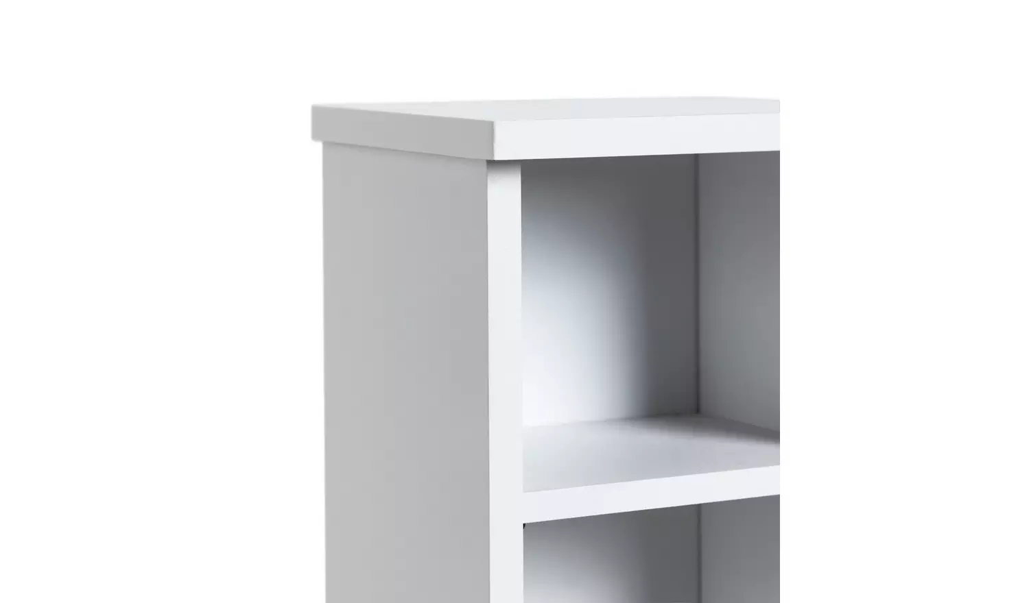 Argos Home Maine CD and DVD Storage unit - White wood effect