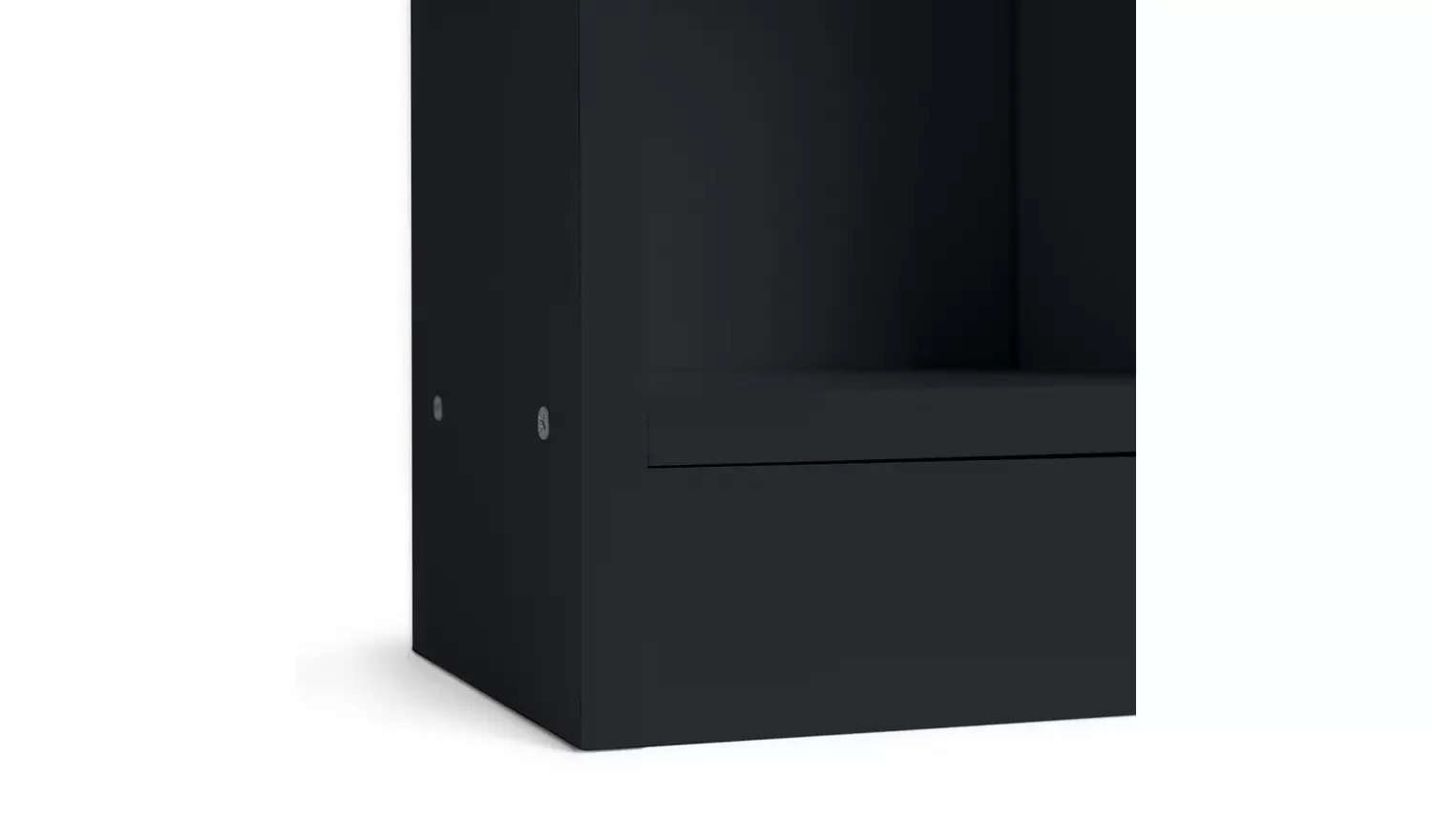 Argos Home Maine Tall CD and DVD Storage unit - Black