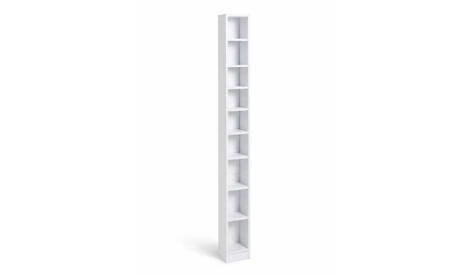 Argos Home Maine Tall CD and DVD Storage unit - White
