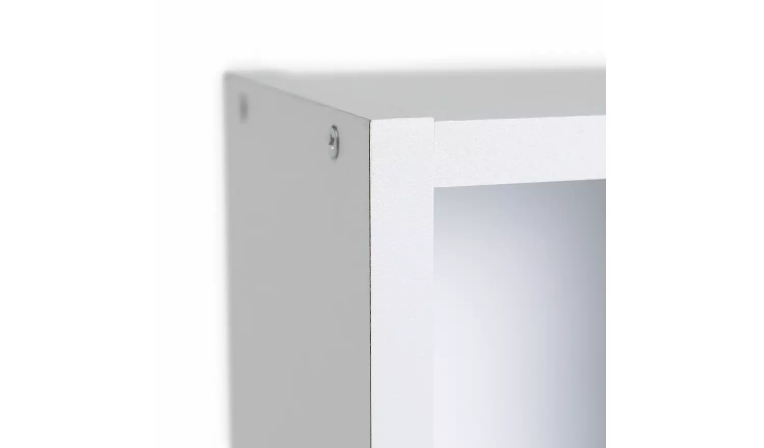 Argos Home Maine Tall CD and DVD Storage unit - White