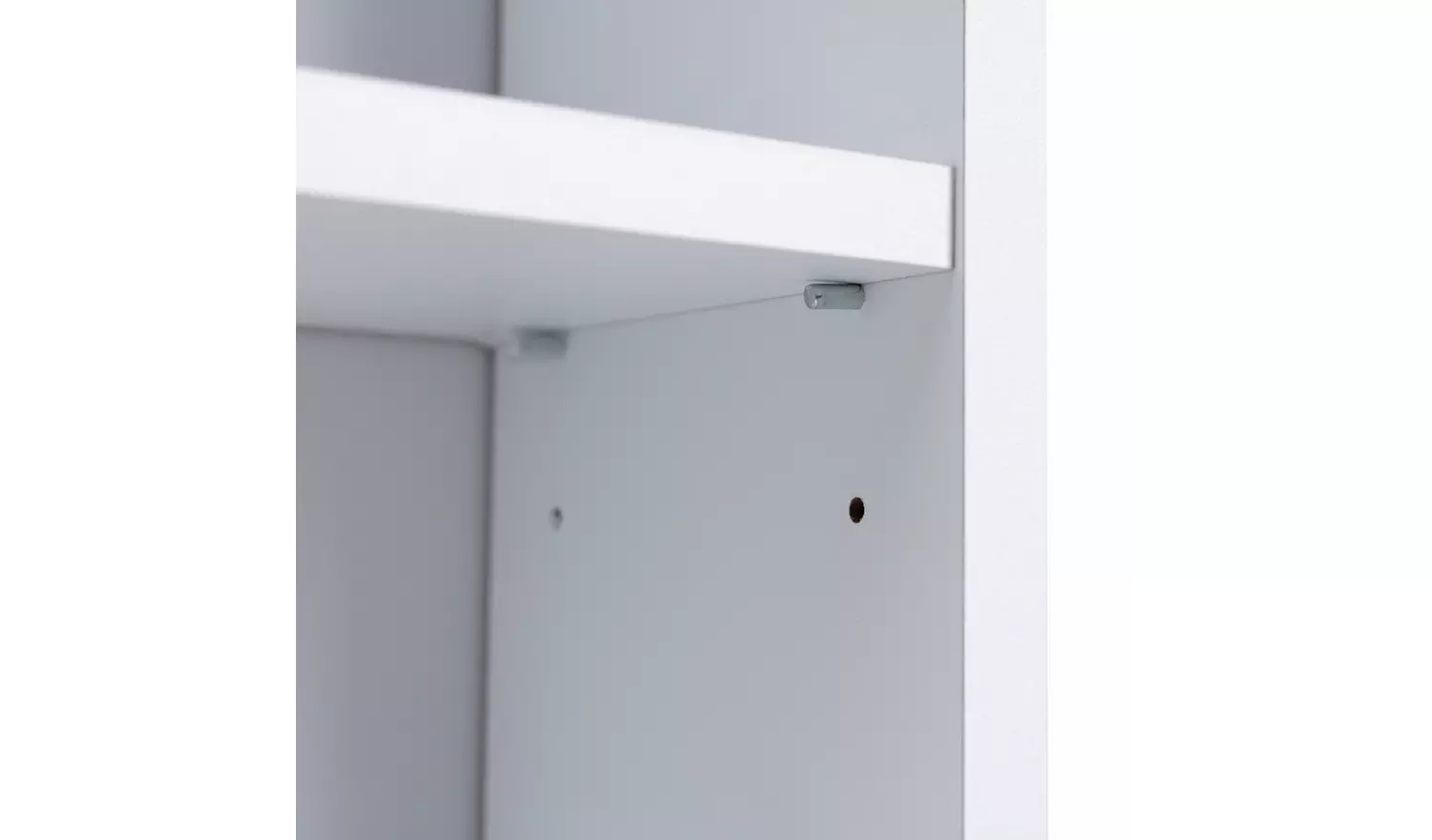 Argos Home Maine Tall CD and DVD Storage unit - White