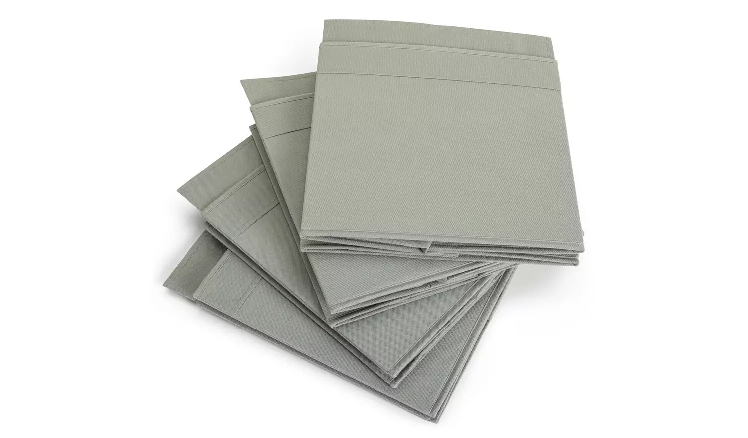 Argos Home Set of 4 Square Plus Boxes - Grey