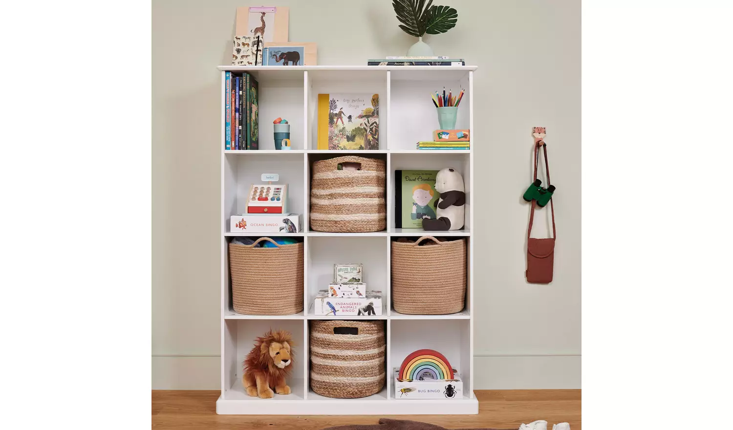 Great Little Trading Company Abbeville Cube Storage - White