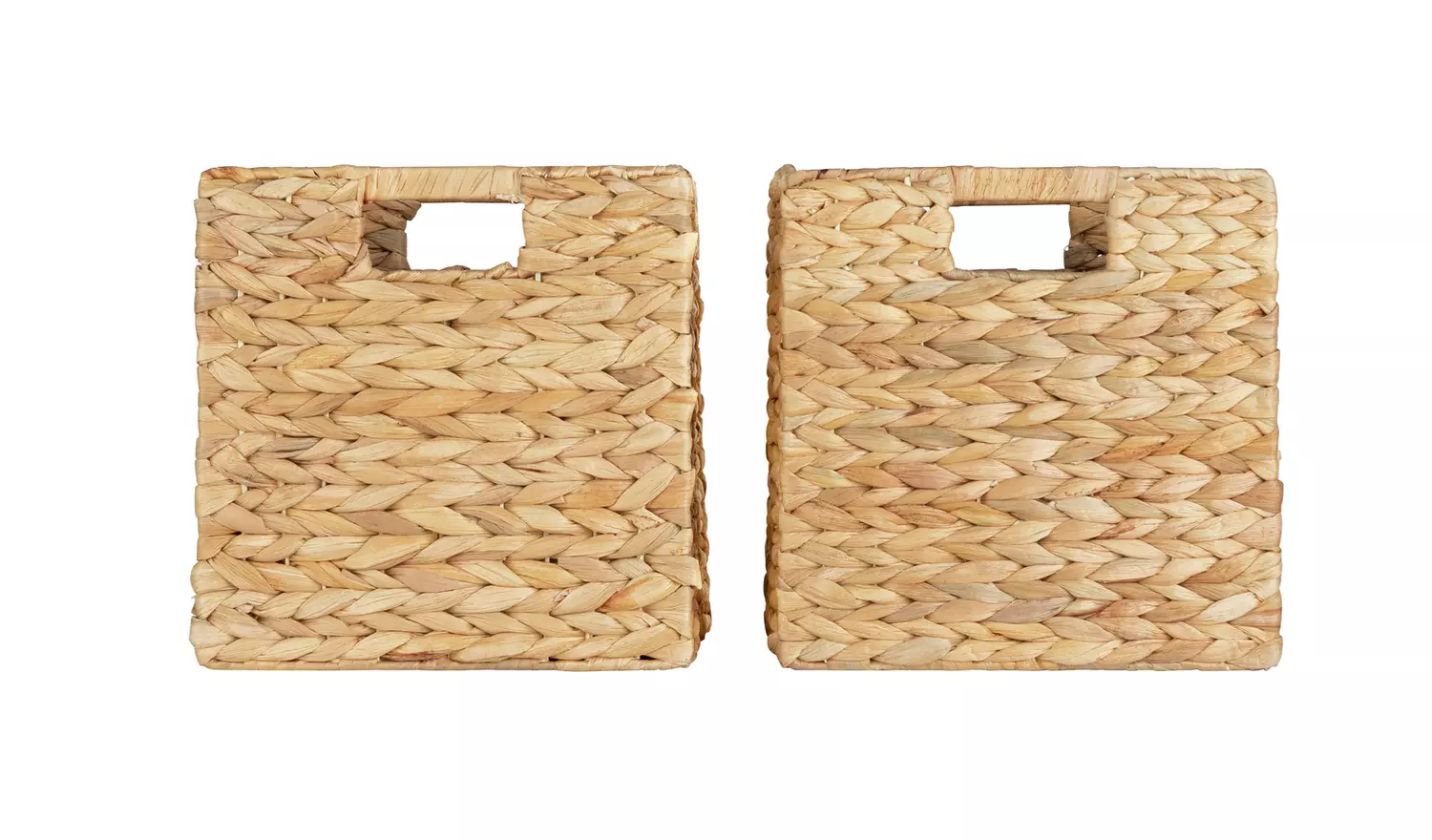 Habitat Set of 2 Hyacinth Square Basket