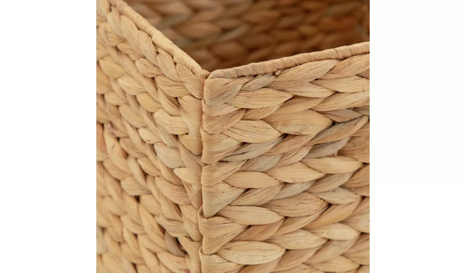 Habitat Set of 2 Hyacinth Square Basket