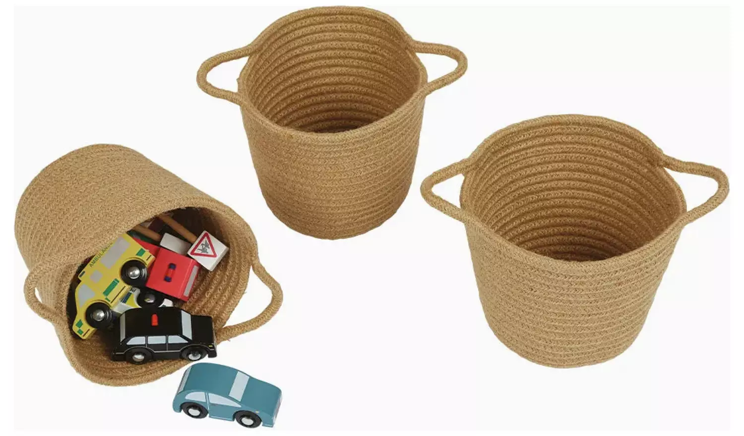 Great Little Trading Company Mini Rope Storage Basket