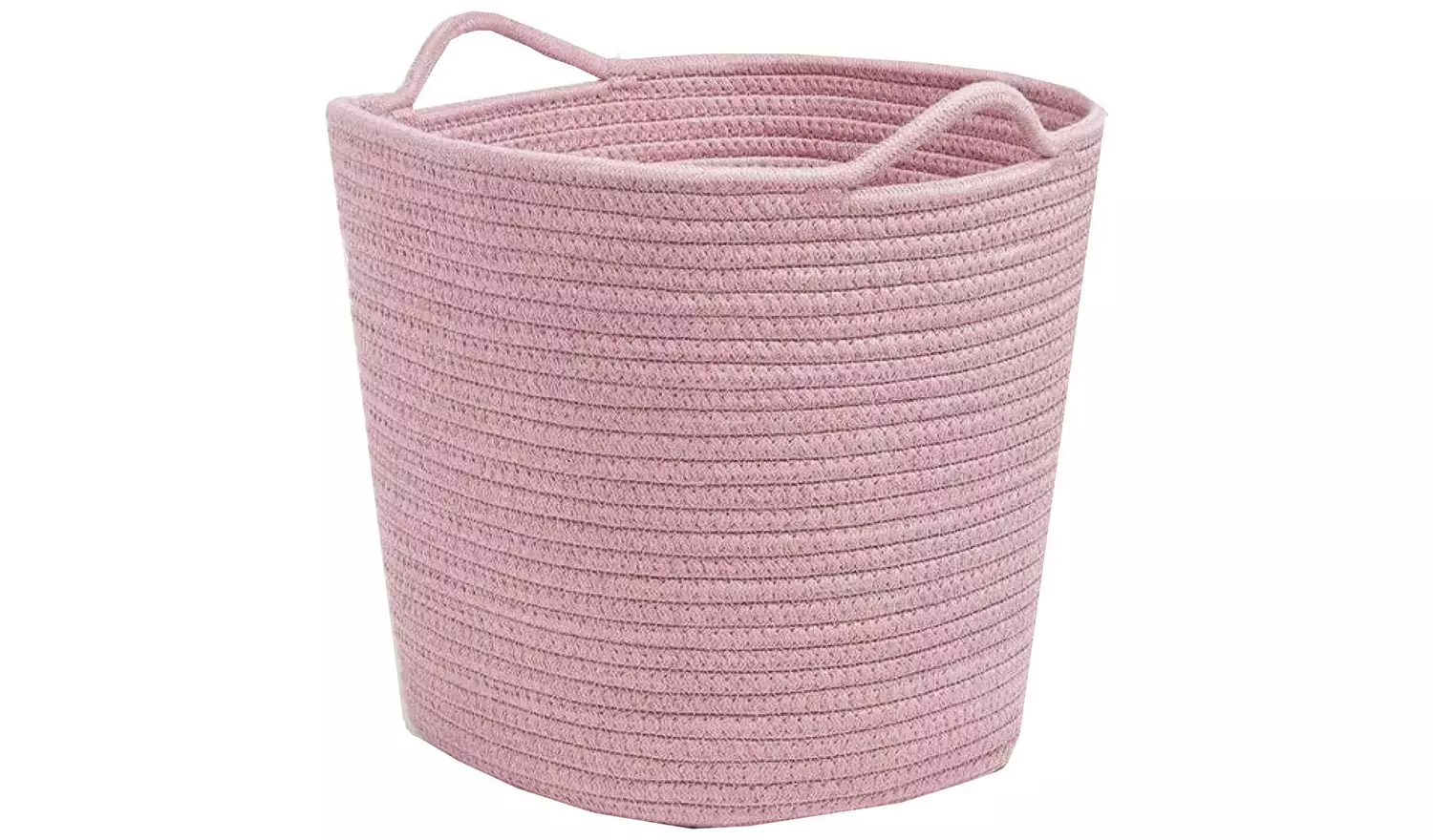 Great Little Trading Company Rope Storage Basket - Rose Pink