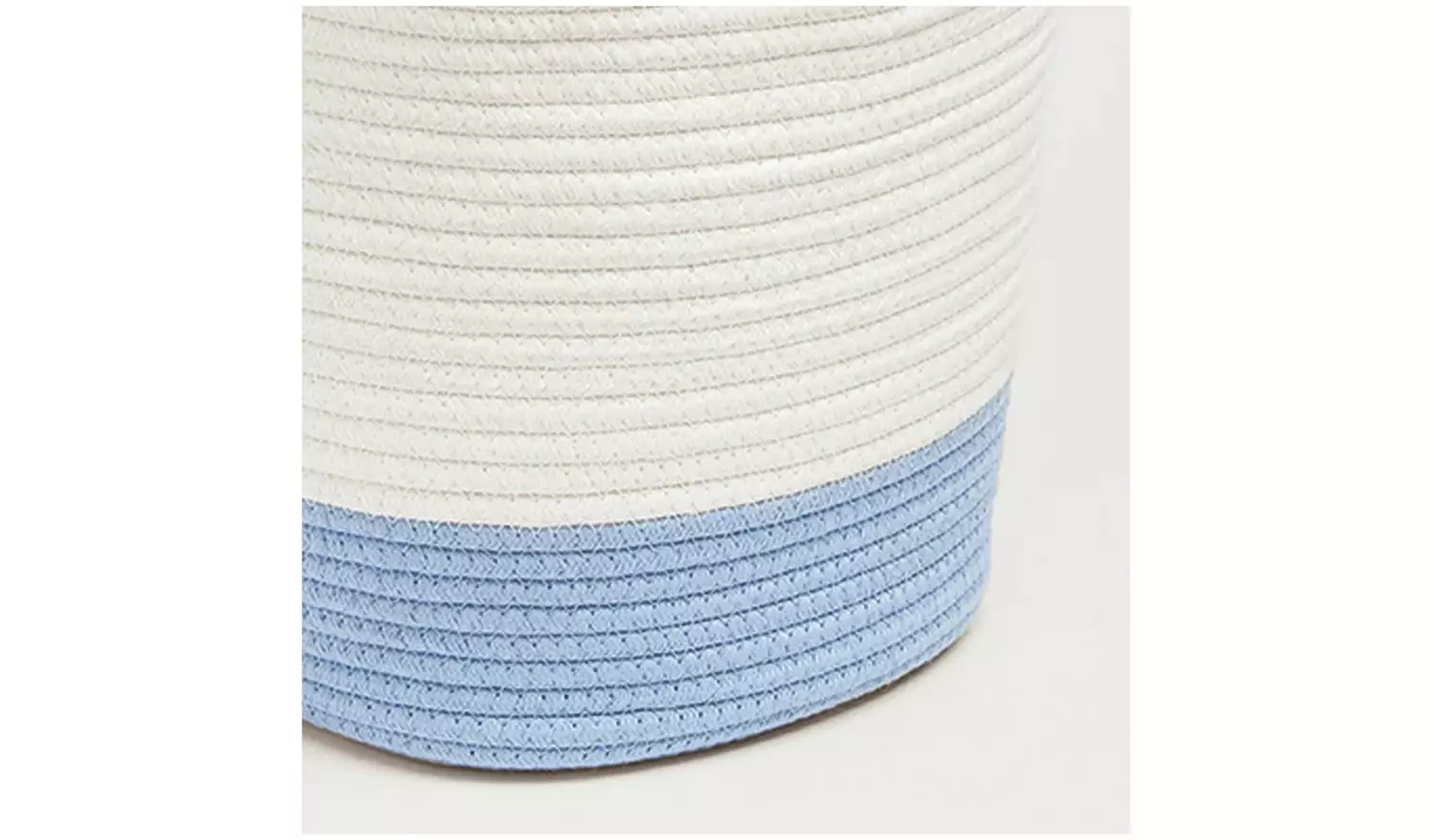 Great Little Trading Company Rope Storage Basket - Blue