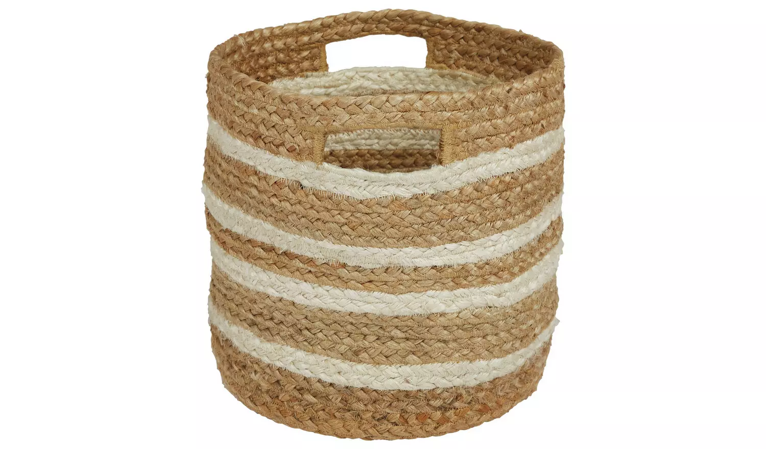Great Little Trading Company Jute Storage Basket - Ivory