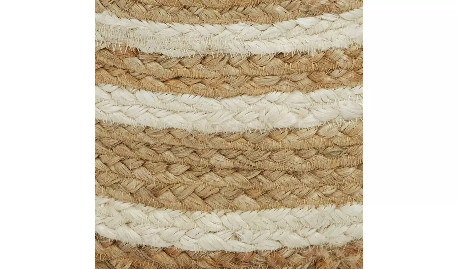 Great Little Trading Company Jute Storage Basket - Ivory
