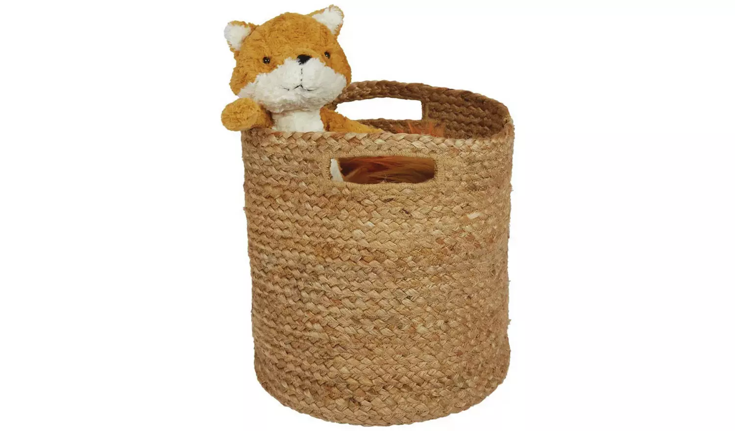Great Little Trading Company Jute Storage Basket - Natural