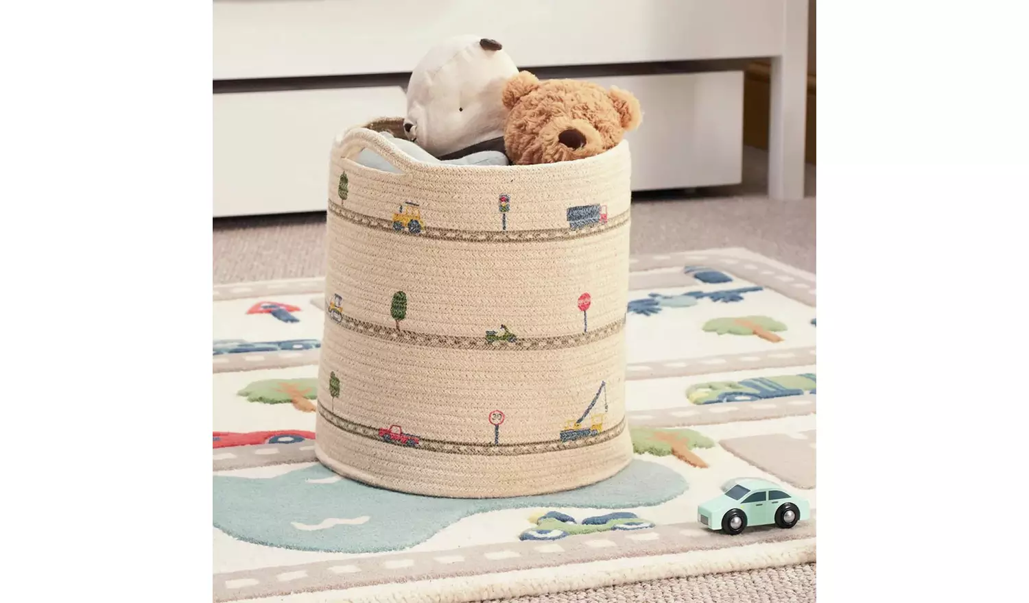 Great Little Trading Company Rope Storage Basket - Transport