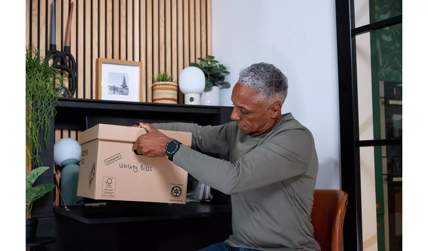 StorePAK Eco Archive Storage Boxes With Lid - Set of 5