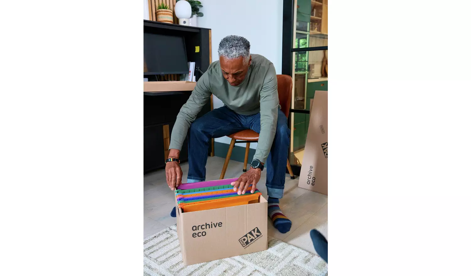 StorePAK Eco Archive Storage Boxes With Lid - Set of 5