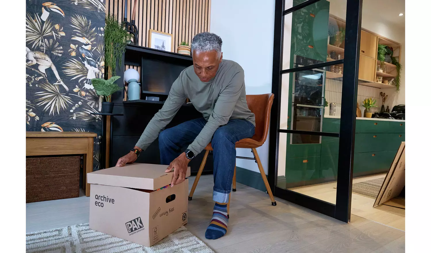 StorePAK Eco Archive Storage Boxes With Lid - Set of 5