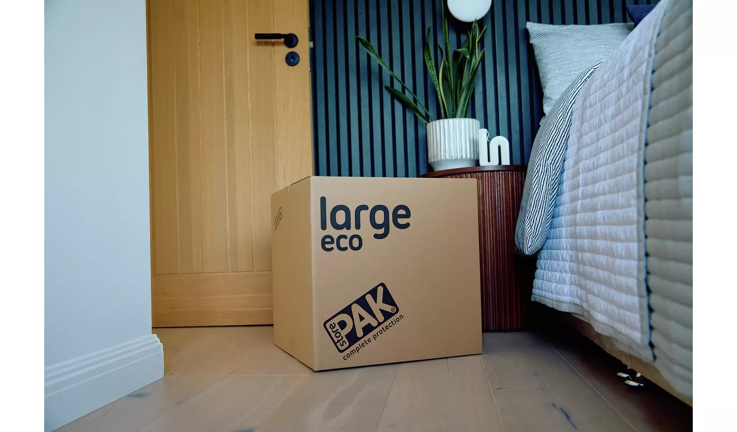 StorePAK Large Eco Cardboard Storage Boxes - Set of 5