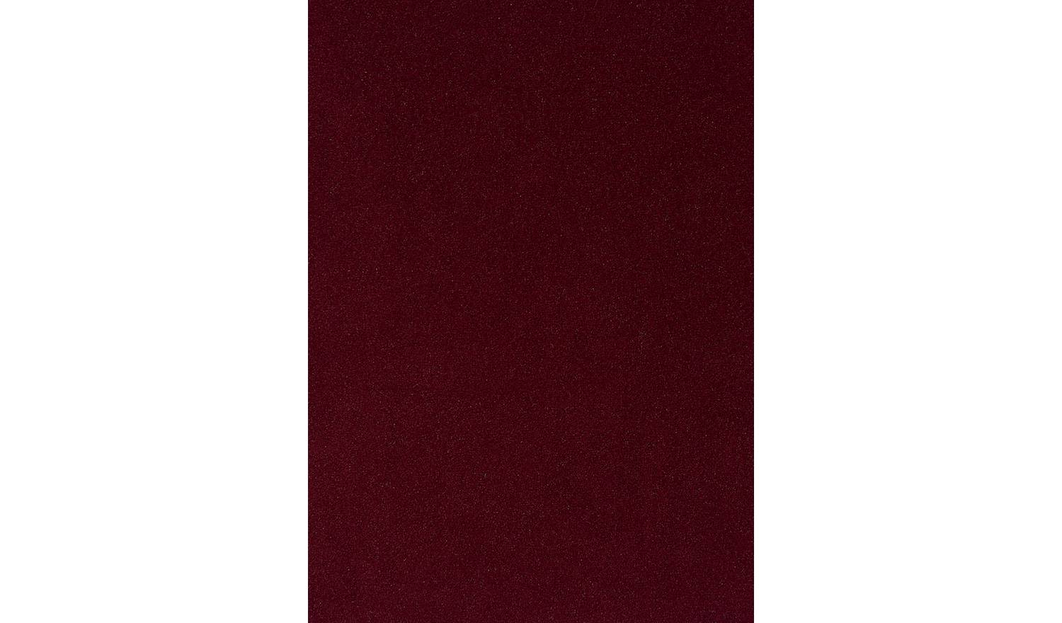 Habitat Large Dex Velvet Storage Footstool - Wine