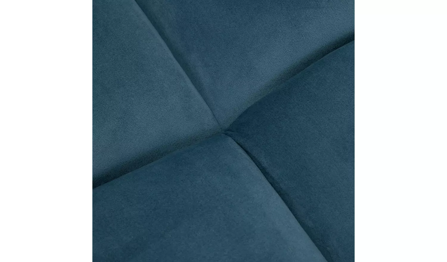 Argos Home Maisie Velvet Large Storage Ottoman - Blue