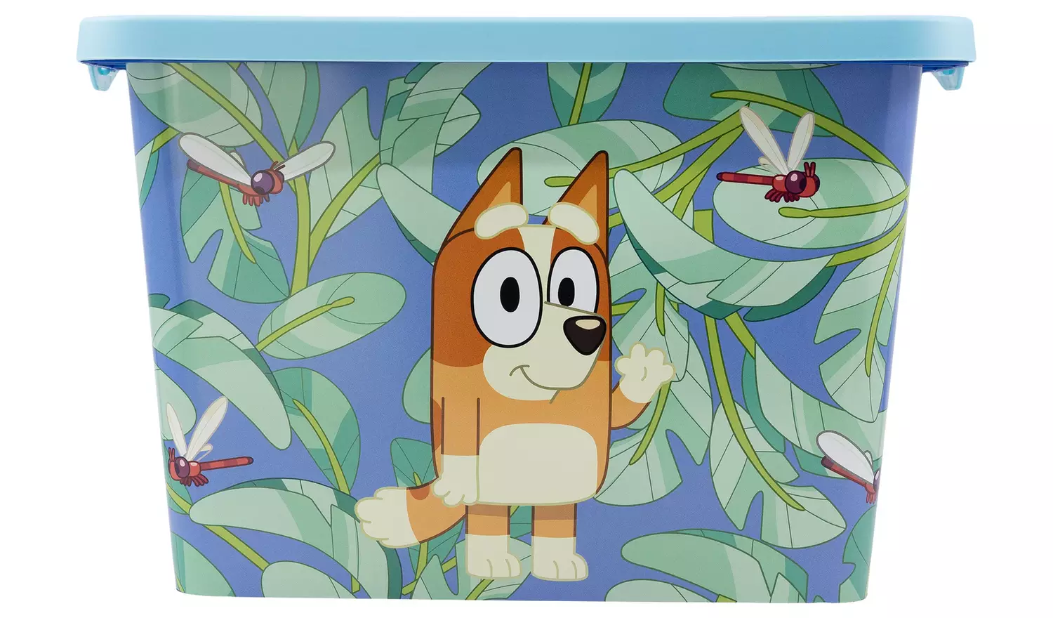 Bluey Set of 3 Mixed Storage Boxes with Lid - Blue