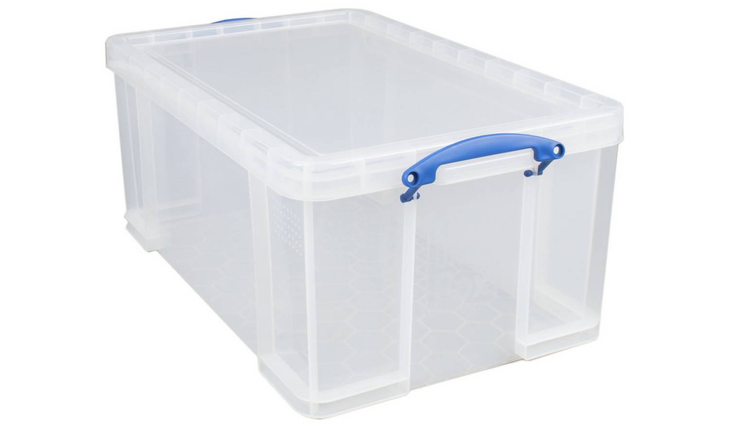 Really Useful 64L Plastic Storage Box - Clear