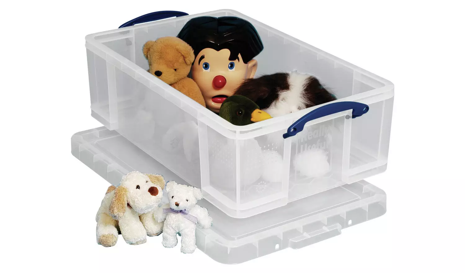 Really Useful 50L Plastic Storage Box - Clear