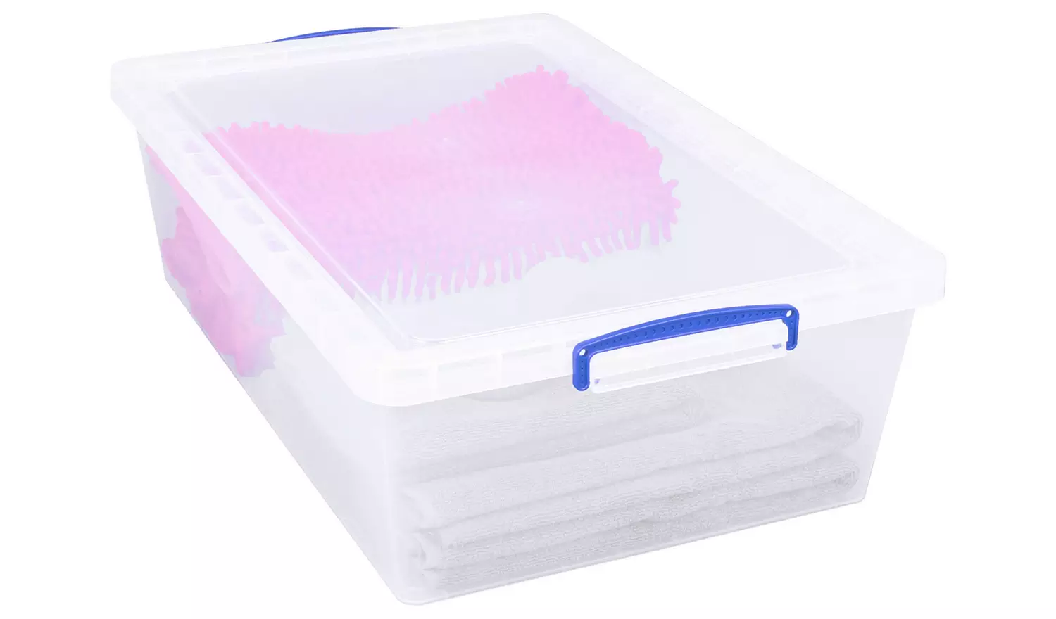 Really Useful 3 x 43L Storage Boxes - Clear