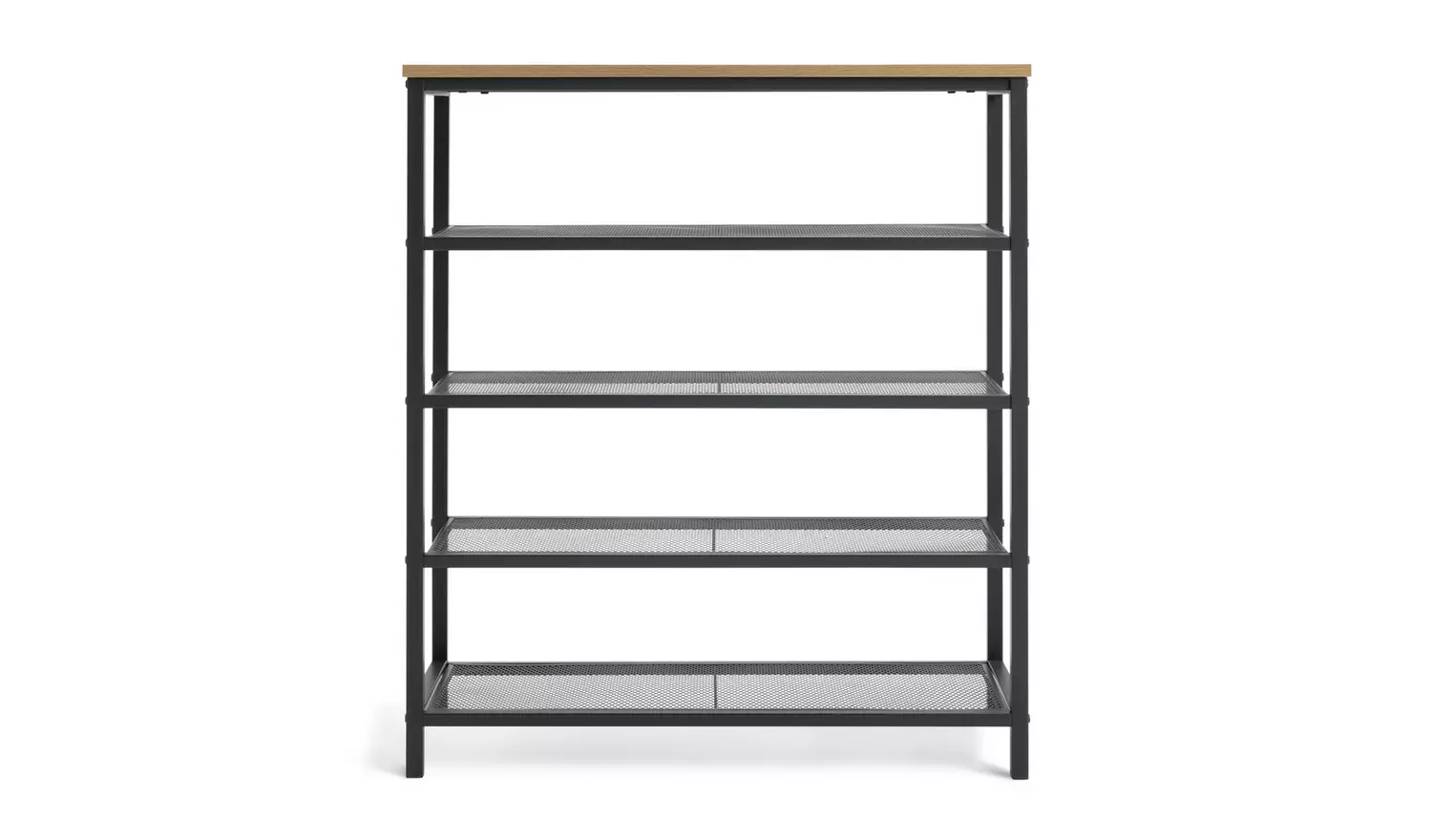 Argos Home Loft Living 5 Shelf Shoe Storage Rack - Black