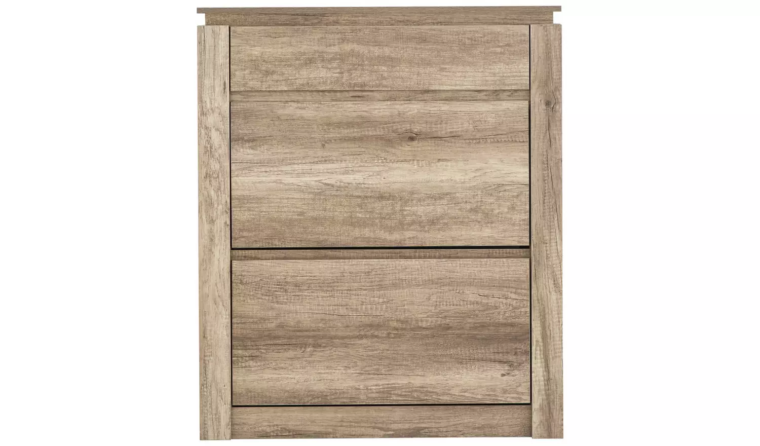 GFW Canyon Shoe Storage Cabinet - Oak