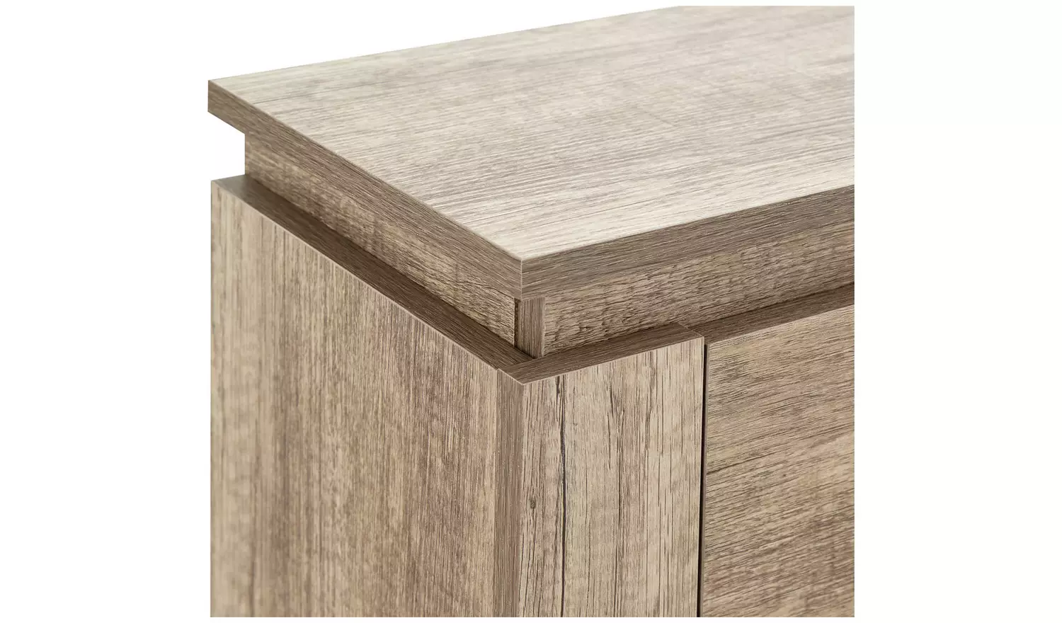 GFW Canyon Shoe Storage Cabinet - Oak