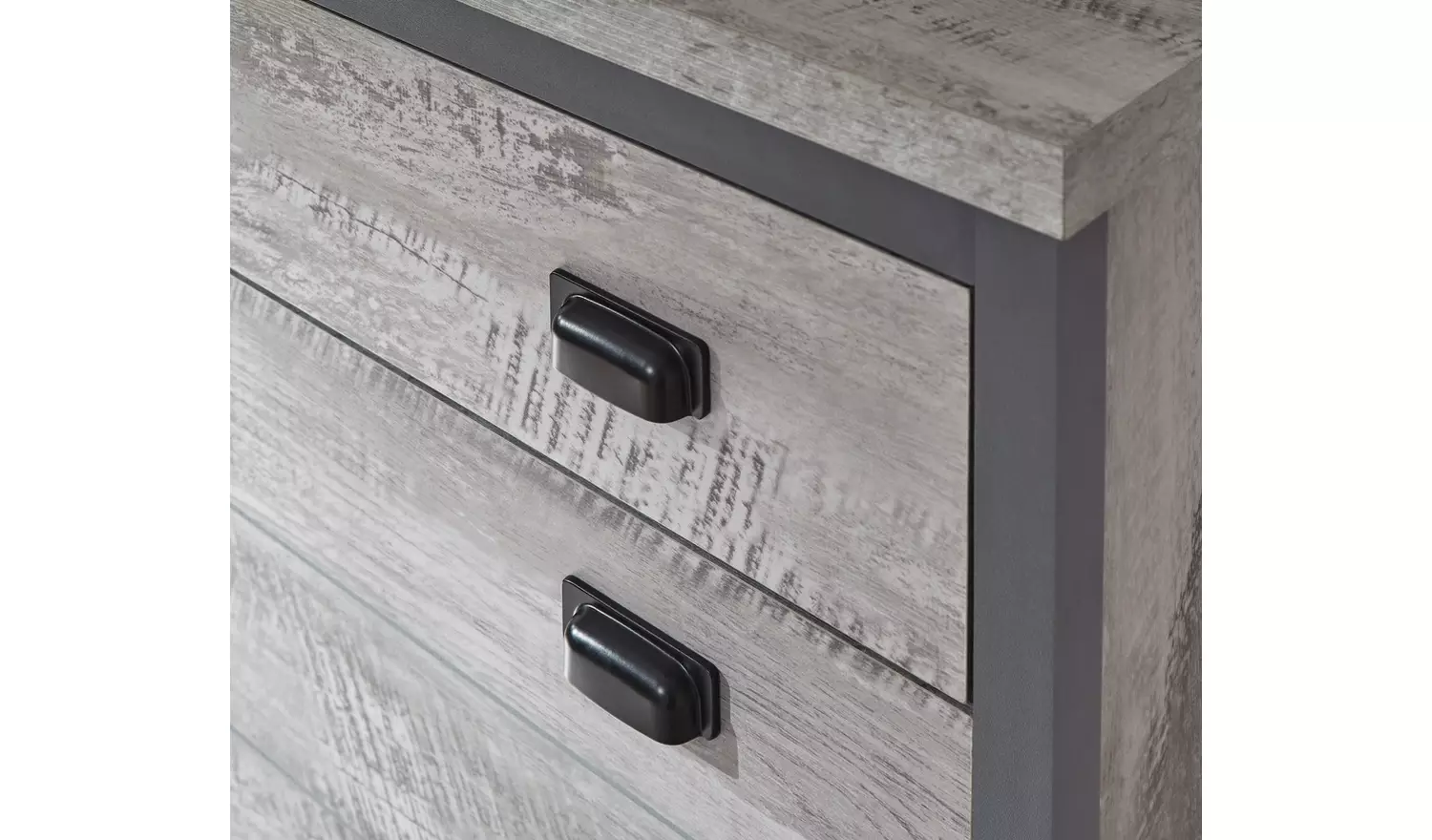 GFW Boston Shoe Storage Cabinet- Grey