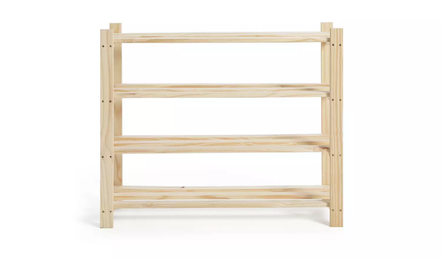 Argos Home Karee 4 Shelf Shoe Storage Rack - Pine