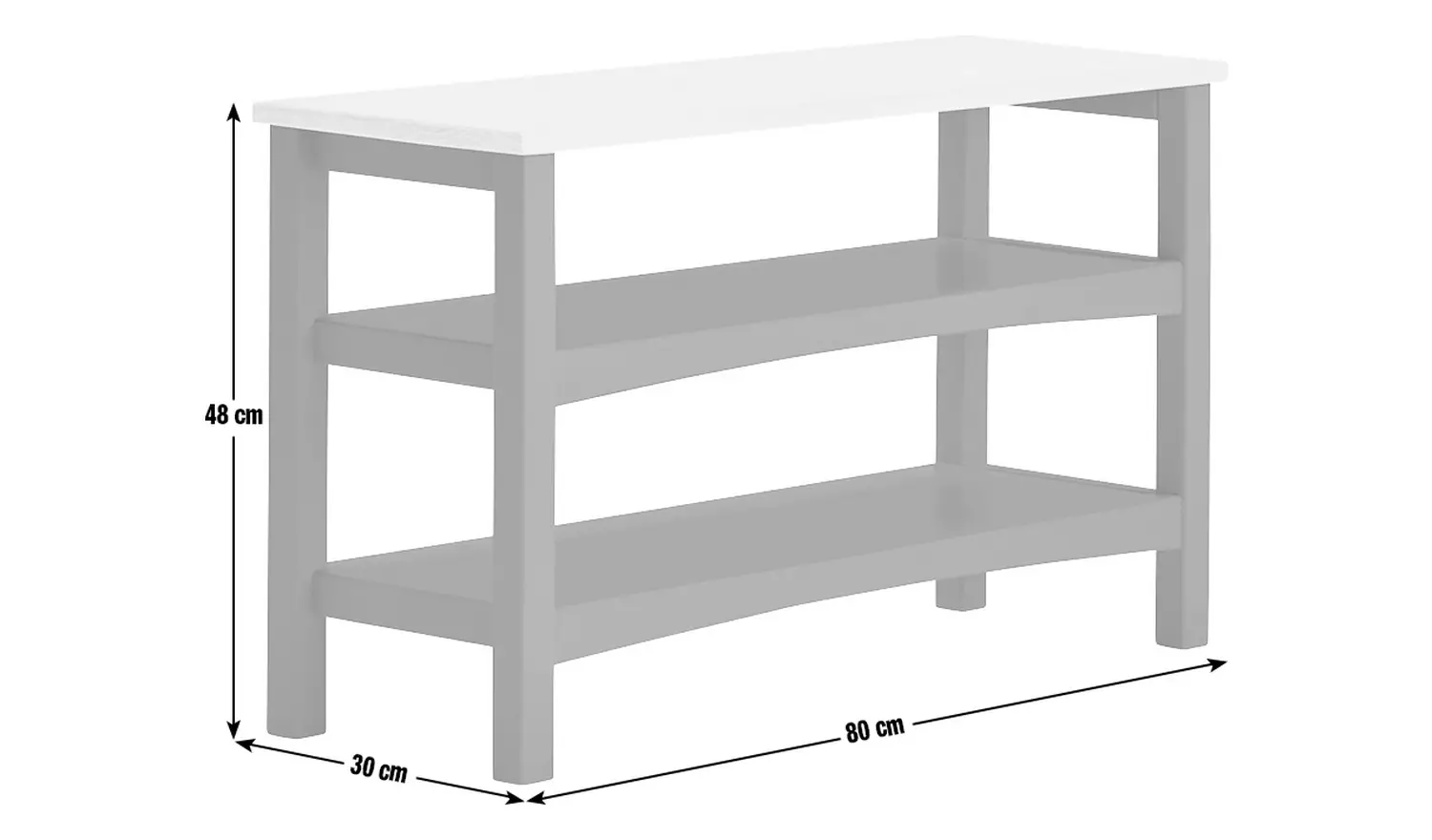 Habitat Bournemouth Shoe Storage Rack - Blue