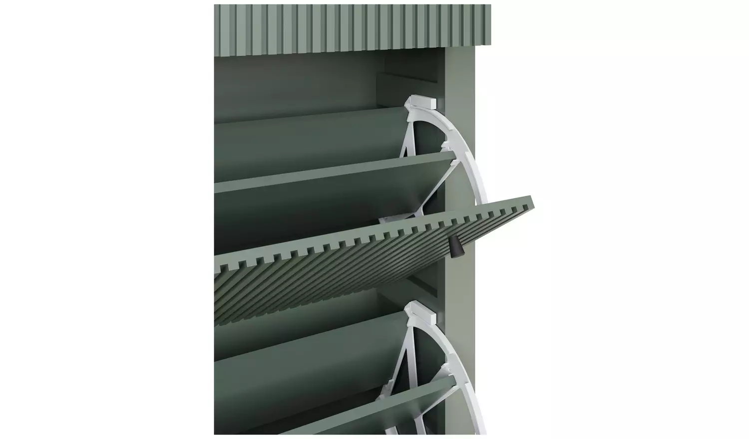 GFW Shoe Storage Cabinet - Green