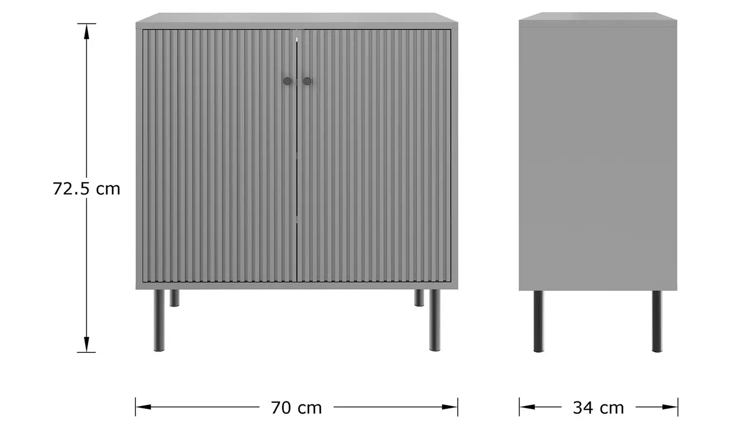 GFW 2 Door Storage Unit - Green